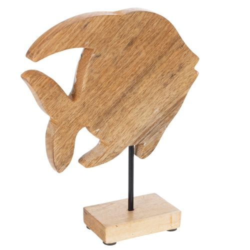 Product Wooden fish figurine, maritime decoration, handmade table decoration for living room, 22cm
