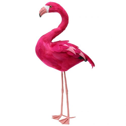Floristik24 Deco bird Flamingo Pink H46cm
