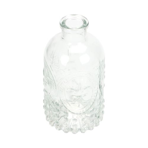 Floristik24 Decorative bottles mini vases glass candle holders H12.5cm 6 pcs