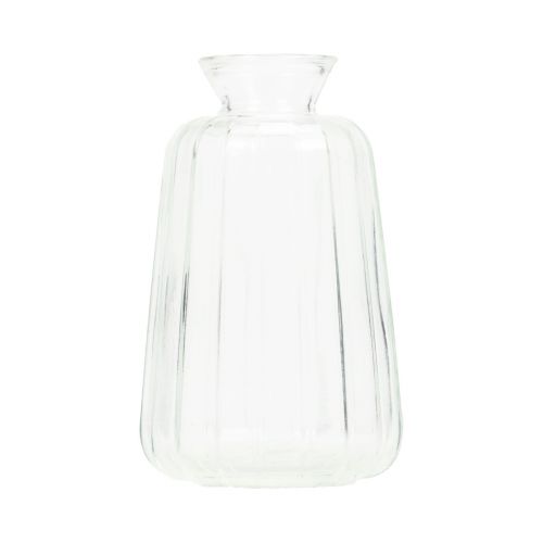 Decorative bottles candlestick mini vases glass H11cm 6pcs