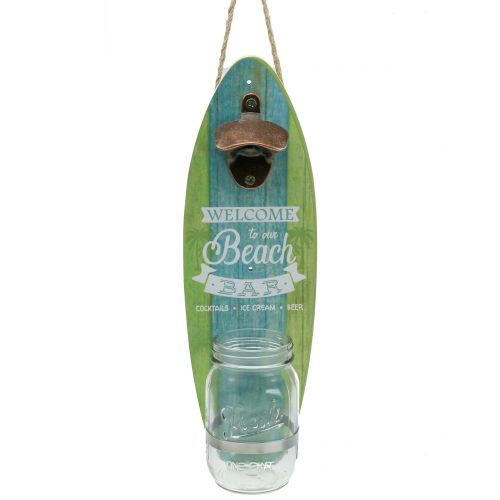 Floristik24 Wall bottle opener &quot;Beach Bar&quot; 36cm x 11cm