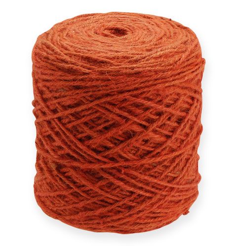 Floristik24 Decorative cord orange 3,5mm 470m