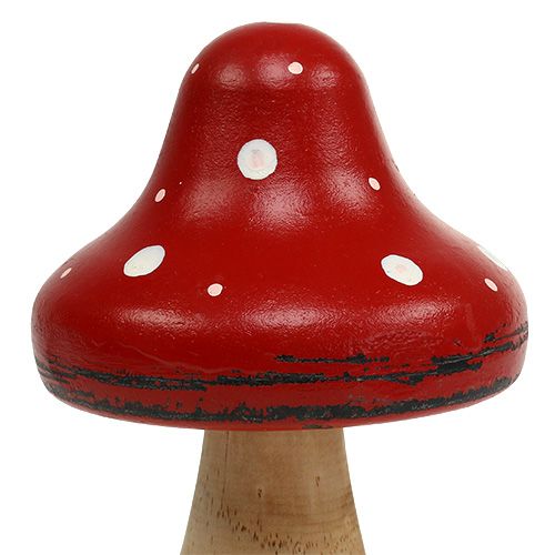 Floristik24 Toadstool made of wood 21cm