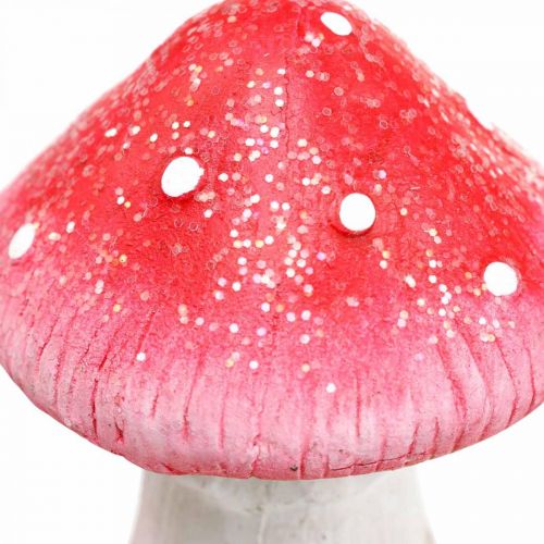 Product Fly agaric deco-plugs autumn flower plugs assorted H6 / 7cm 6pcs