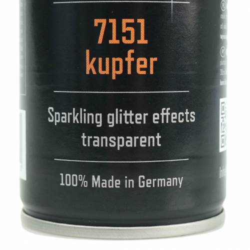 Floristik24 Glitter Spray Copper Glitter Spray Paint Spray 400ml