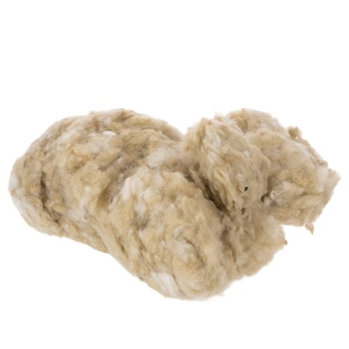 Natural Beige Sheep Wool Loose for Crafting and Decorating 250g