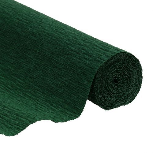 Floristik24 Florist Crepe Paper Dark Green 50x250cm