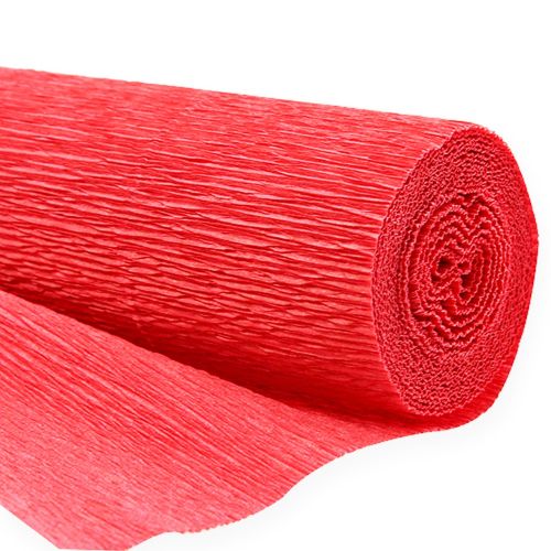 Floristik24 Florist crepe paper florist crepe red 50×250cm 5 pieces
