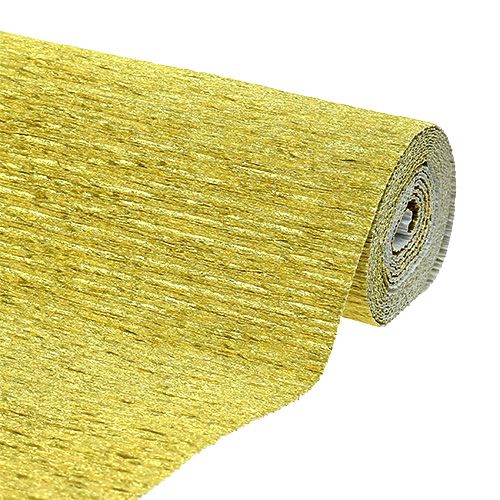 Florist Crepe Paper Gold 50x250cm