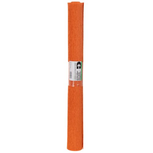 Orange Crepe Paper Roll for