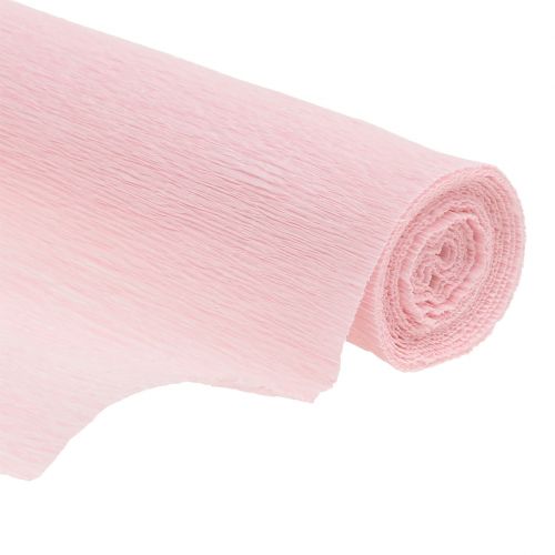 Floristik24 Florist crepe paper pink 50x250cm