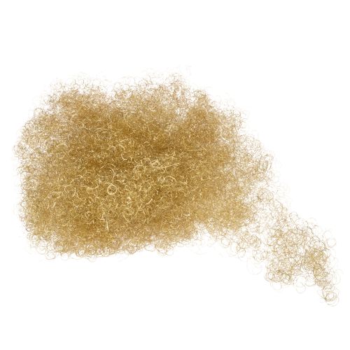 Gold Flower Hair Tinsel 200g