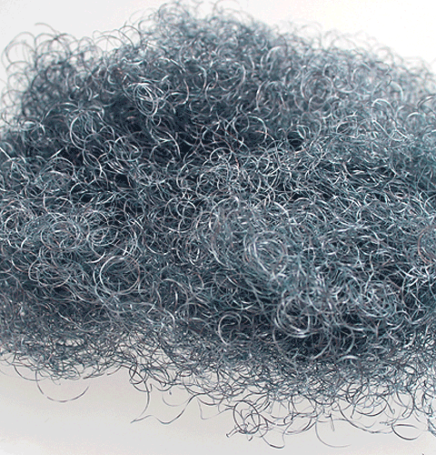 Floristik24 Flower Hair Tinsel Sky Blue 50g