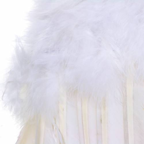White feather wings 55x52cm
