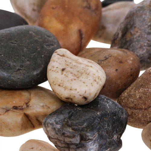 Floristik24 Decorative stones garden river stones ornamental stones 40-50mm mixed