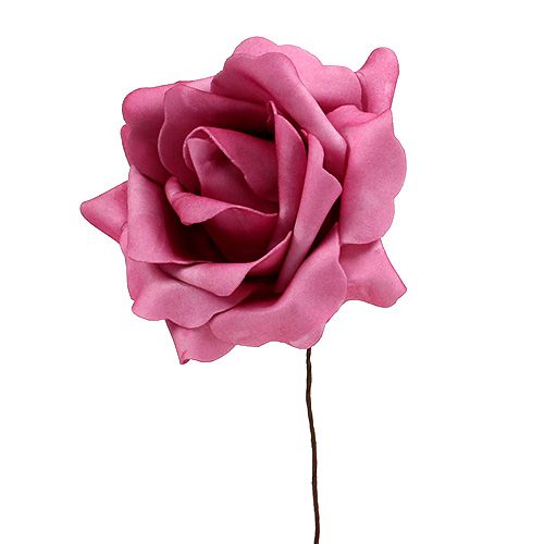 Floristik24 Foam Rose Erika Ø15cm 4 pcs