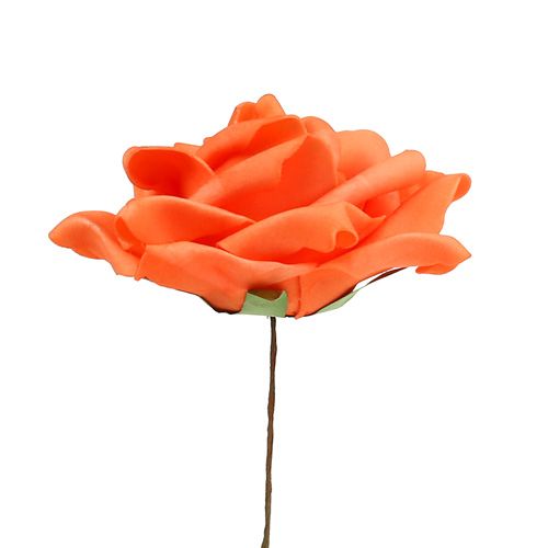 Product Foam roses orange Ø15cm 4pcs