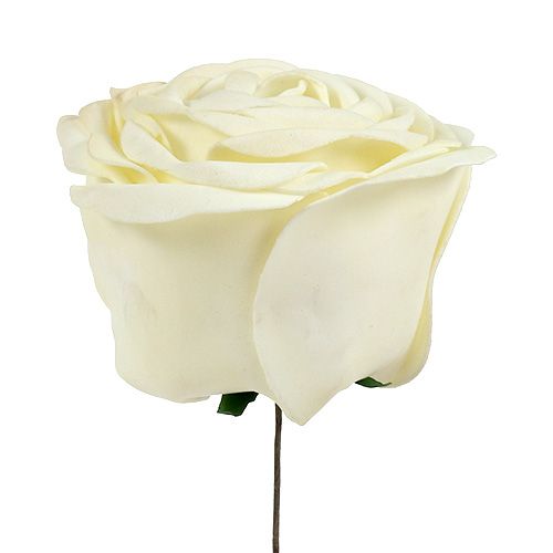Product Foamrose Mix Ø10cm pink, cream, white 6 pcs
