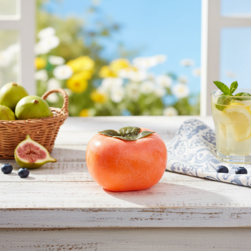 Product Artificial Kaki Fruit Decoration Artificial Fruit Ø8cm H5.5cm