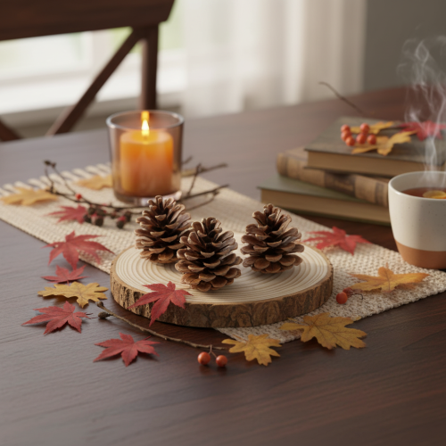 Product Black pine cones, natural decorative cones, pine cones, 5-8cm, 250g