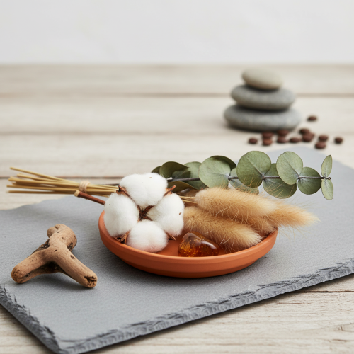 Product Ceramic coaster, decorative terracotta bowl Ø7.5cm