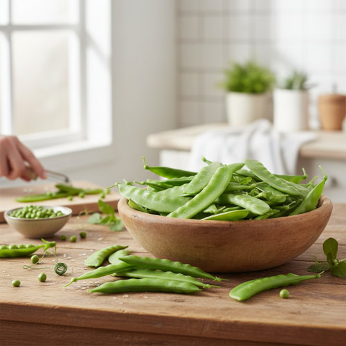 Product Green Peas Artificial Food Vegetables 11.5cm 24 pcs