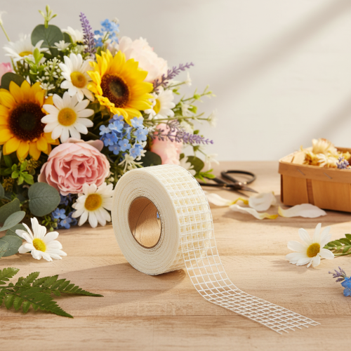 ProductName  
White Mesh Ribbon Roll for Crafting and Home Decoration – 4.5 cm Wide, 10 m Long  

ProductDescription  
```html  
<h2>White Mesh Ribbon for Decorative Crafting</h2>  

<p>The white mesh ribbon roll is an ideal material for crafting and deco | Floristik24.co.uk