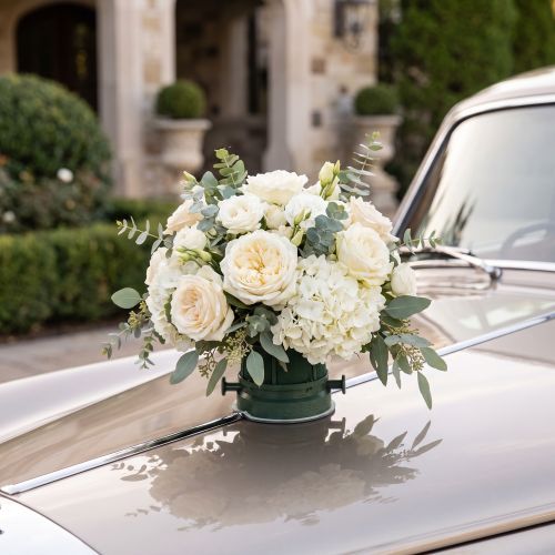 Floral foam with holder Auto mini H10cm 7cm | Floristik24.co.uk
