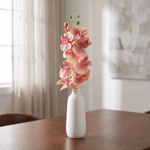 Product Orchid Phalaenopsis artificial 9 flowers pink vanilla 96cm