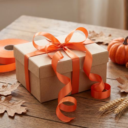 Curling ribbon orange 19mm 100m | Floristik24.co.uk