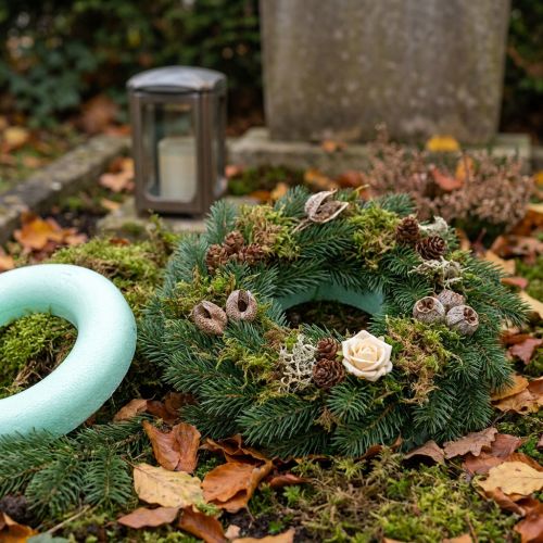 Styrofoam rings Ø20x4cm 2pcs | Floristik24.co.uk