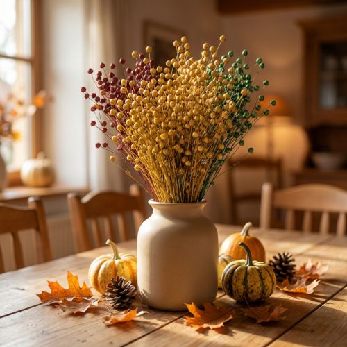 Dried Grass Decoration Flax Various Colors H50cm 80g | Floristik24.co.uk