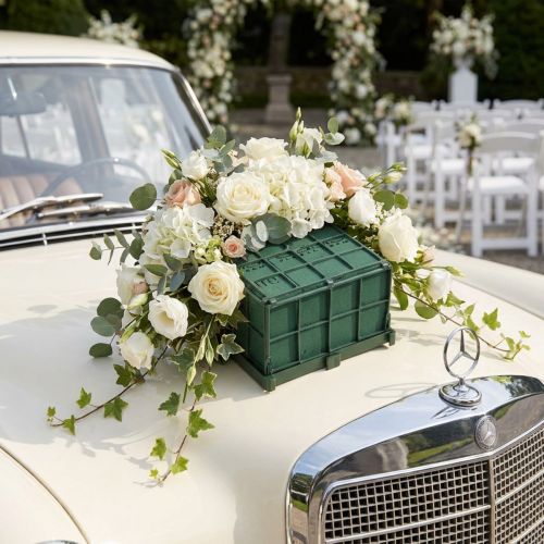 Floral foam car floral foam green 11cm x 11cm x 9cm 1 pc | Floristik24.co.uk