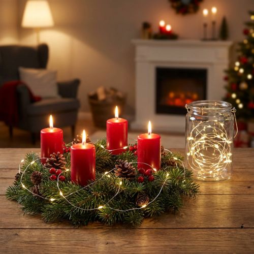 Micro LED fairy lights 20 warm