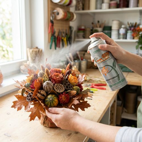 Elephant Skin Spray 400ml for Dried Floral Decorations | Floristik24.co.uk