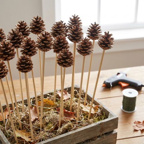 Split sticks 40cm natural 200 pieces | Floristik24.co.uk