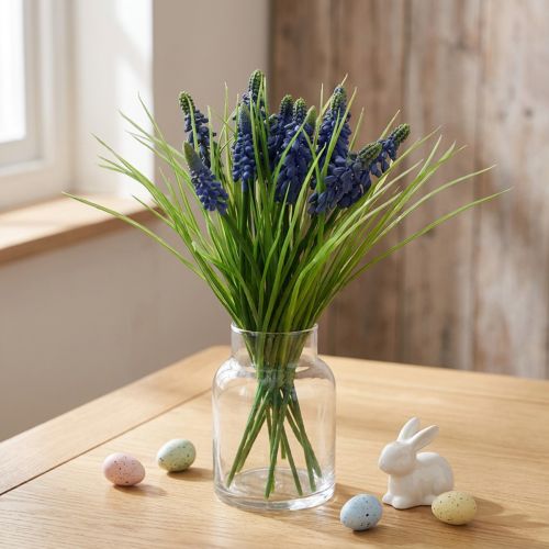 Grape Hyacinths 28cm - 30cm Blue 15 pcs | Floristik24.co.uk