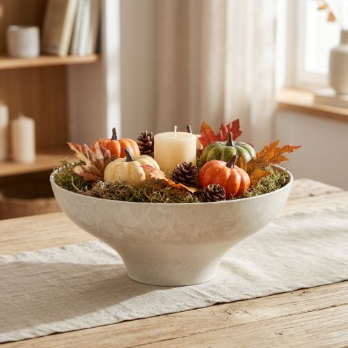 Decorative bowl with base