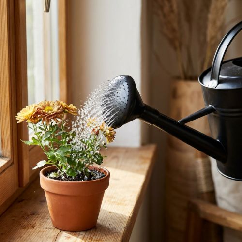 Watering can shower black 5l | Floristik24.co.uk
