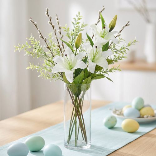 Easter Lily White 86cm | Floristik24.co.uk