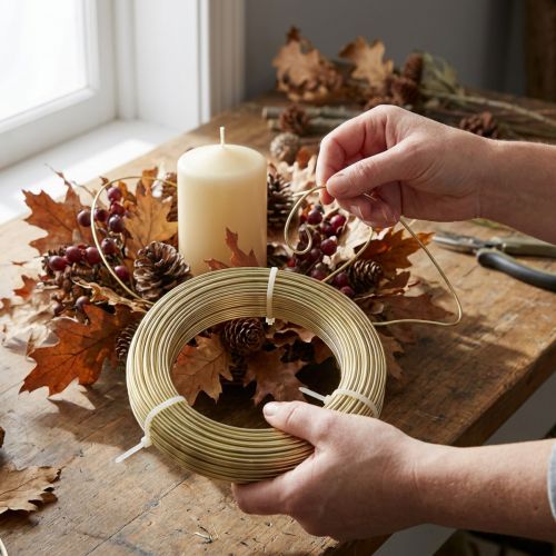 Aluminum decorative wire for crafting and floristry projects | Floristik24.co.uk