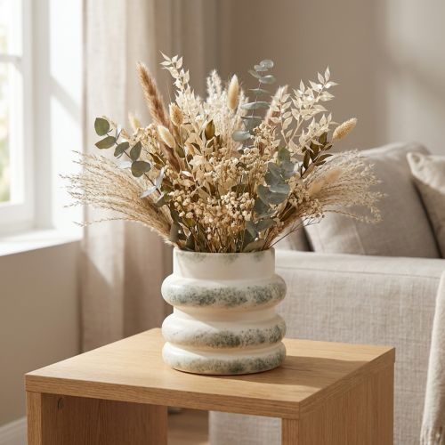 Decorative planter for dried