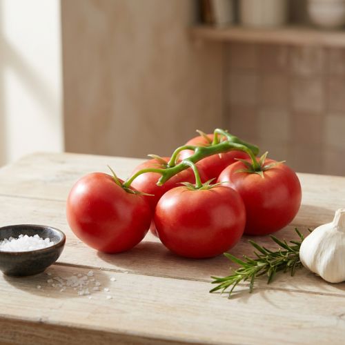 Product Artificial Tomatoes Decoration Vine Tomatoes Red Ø6cm 5 Pcs