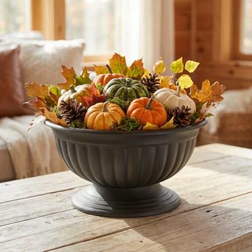 Product Bowl with base anthracite Ø35cm