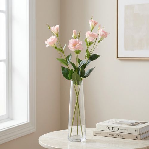 Lysianthus artificial pink 87.5cm | Floristik24.co.uk