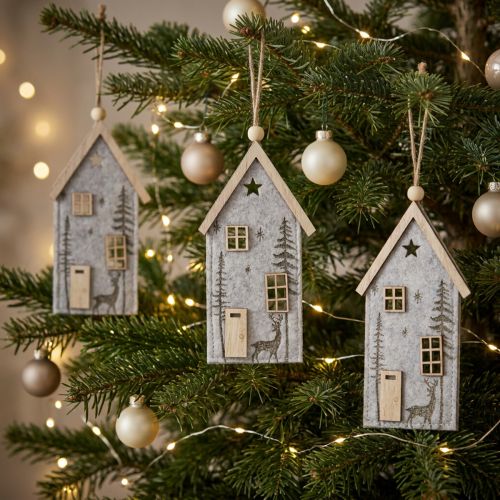 Christmas decoration felt