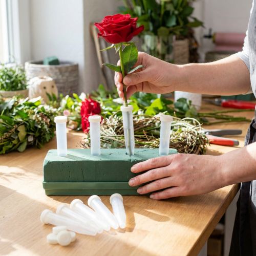 Arrangement tubes 7.5 x 1.2cm 100 pcs | Floristik24.co.uk