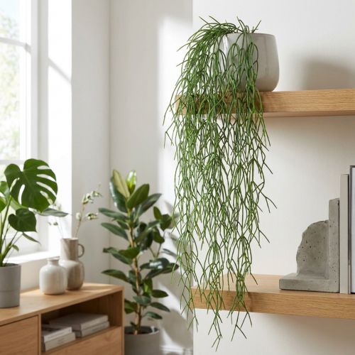 Decorative tendrils, coral cactus, artificial Rhipsalis hanger Green L120cm | Floristik24.co.uk