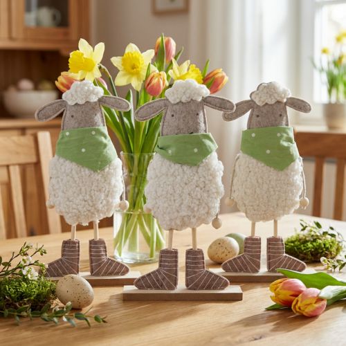 Easter decoration sheep table decoration Easter decoration figures 37cm 3 pieces | Floristik24.co.uk