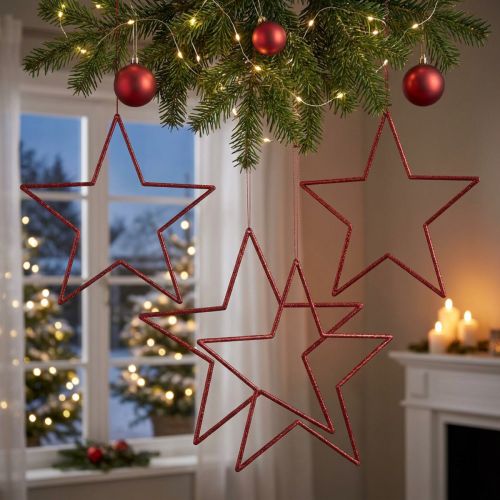 Large red Christmas decoration